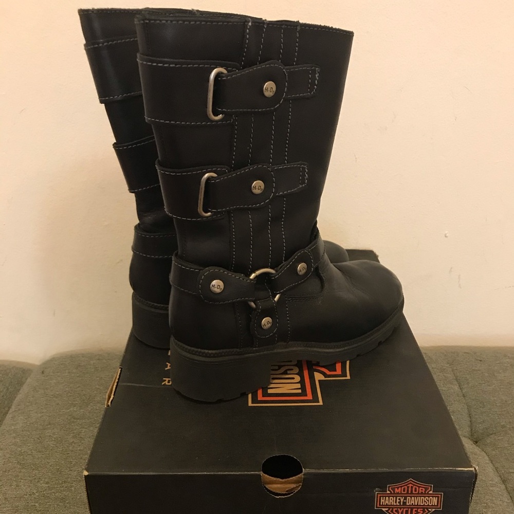 HARLEY DAVIDSON - Trini Pull On Waterproof Boots